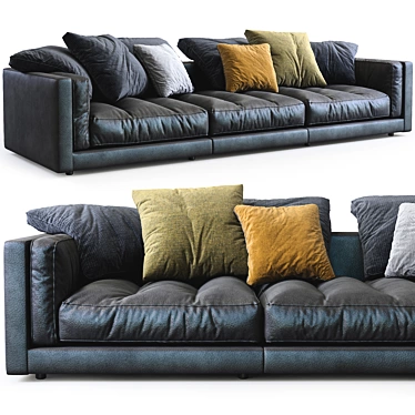 Modern Flexform Sofa Lucien: Stylish and Functional 3D model image 1 