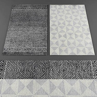 Archive Rug Collection 3D model image 1 