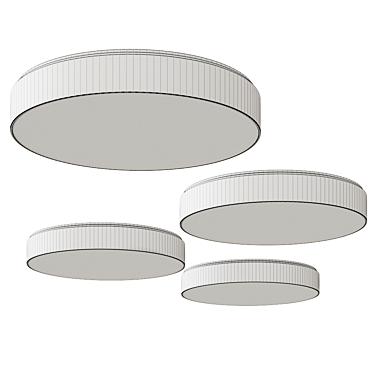 Petridis Sa Discus Up/Down Ceiling Lamp 3D model image 1 