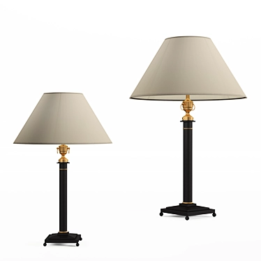 Elegance Table Lamp 3D model image 1 