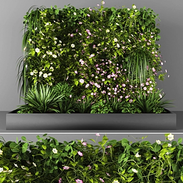 Green Oasis Vertical Garden 3D model image 1 