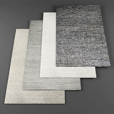 Amigos de Hoy Collection: Modern Rugs 3D model image 1 