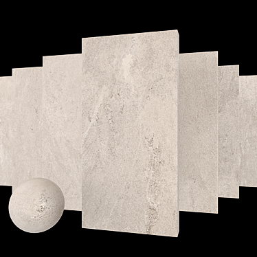 Tierra Sand Stone Tile Set 3D model image 1 