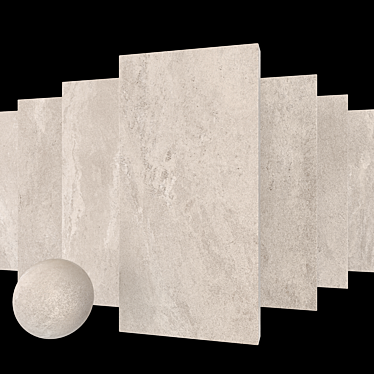 Tierra Sand Stone Tile Set 3D model image 1 