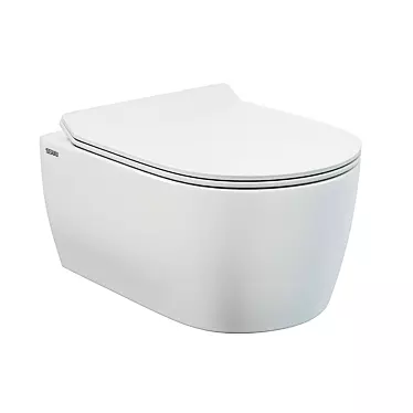SSWW NC2038 RimFree Wall-Hung Toilet 3D model image 1 