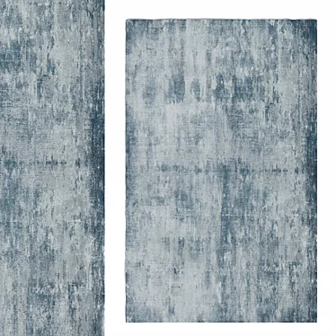 Modern Rus05 Gray Carpet - Stylish and Versatile 3D model image 1 