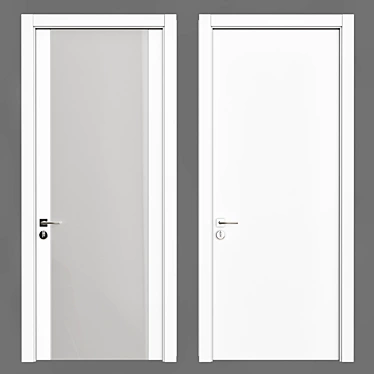 Exclusive Door Design 3D model image 1 