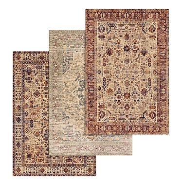 Luxury Carpet Collection 3D model image 1 