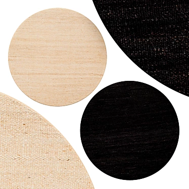 Modern Circle Rugs | No. 034 3D model image 1 