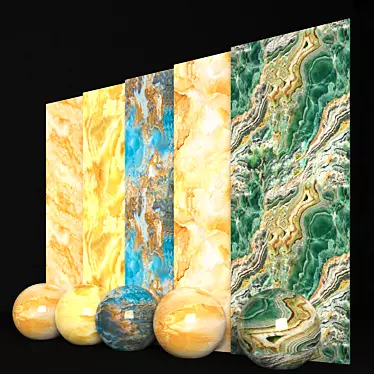 Luxury Marble Textures 3D model image 1 