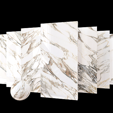 Museum Marble Set: Macchia Vecchia 3D model image 1 