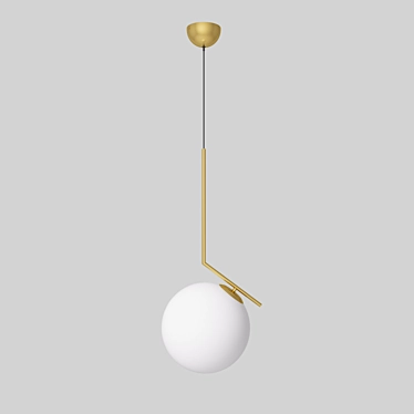 Stylish Pendant Light - MJ IC 250 GD 3D model image 1 