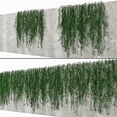 Mirror Ivy Wall: Versatile and Stunning 3D model image 1 