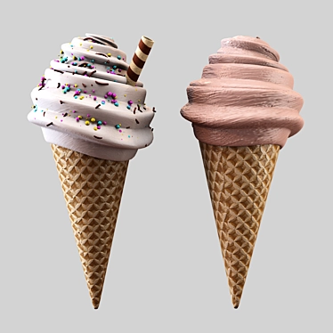 ice cream - 3D models category