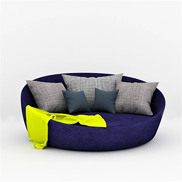 B&B Bebitalia Sofa 3D model image 1 