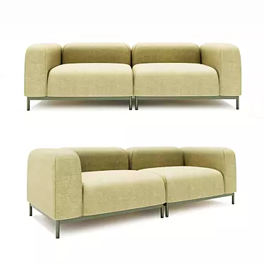 Modular CHILL Sofa: Stylish Seating 3D model image 1 