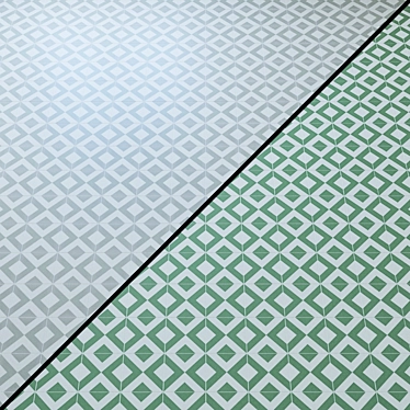 Colorful Geo Porcelain Tiles 3D model image 1 