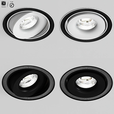 REO Ceiling Spot Light - Elegant Lighting Solution 3D model image 1 