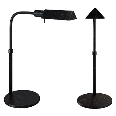 Tenda Pharma Table Lamp - Sleek and Functional 3D model image 1 