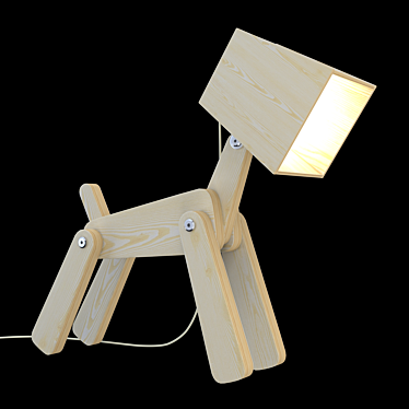 Friendly Kids Table Lamp 3D model image 1 