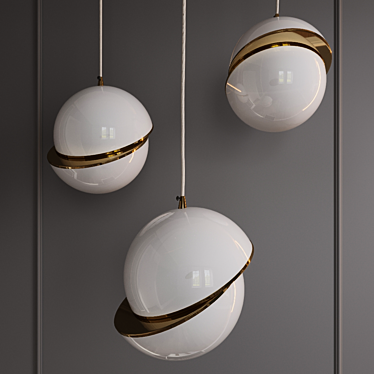 LOFT Designe 4603 Pendant Light 3D model image 1 