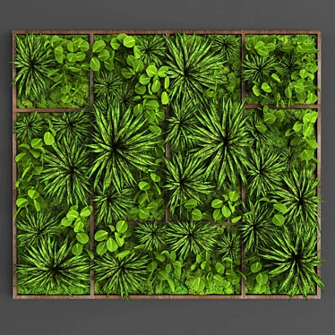 Polys & Verts Vertical Gardening Kit 3D model image 1 