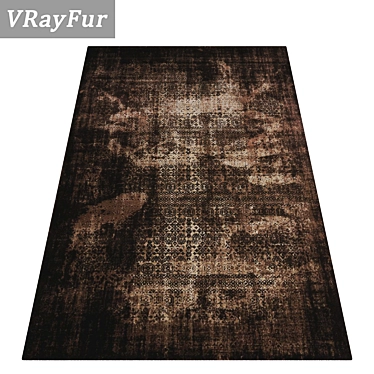 Deluxe Textured Carpet Set 3D model image 1 