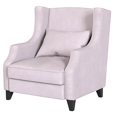 Soho Armchair by Mdehouse: Sleek and Stylish 3D model image 1 