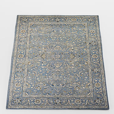 Carpet Sultan Treasures Floral Yazd Slate Blue