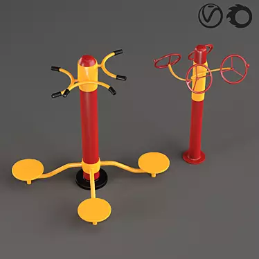 Outdoor Sports Equipment Set: Vol2 3D model image 1 