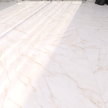 Gioia Gold Marble Floor 3D model image 1 
