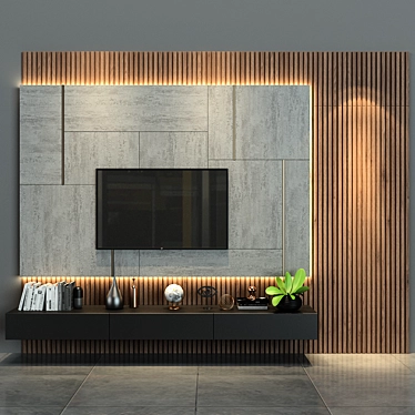 Modern | Cabinet | Furniture | 064 3D model image 1 