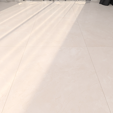 Museum Sunshine: exquisite marble floor 3D model image 1 