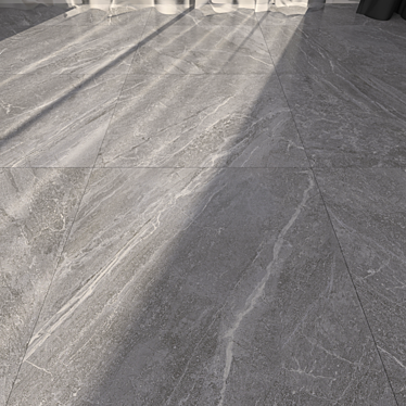 Moonlit Marble Mainstone: Luxurious Floor Collection 3D model image 1 