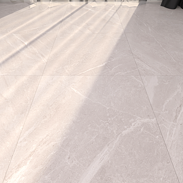 Marble Museum Mainstone Oat: Elegant and Versatile Flooring 3D model image 1 