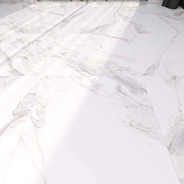 TORANO Bianco Marble Floor: Museum Collection 3D model image 1 