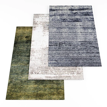 Designer Rugs Collection 3D model image 1 