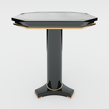 Soul Wood Coffee Table: Stylish & Functional 3D model image 1 