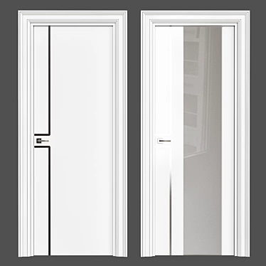 27-дверь - высокое качество и стиль 3D model image 1 