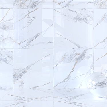 Museum Kritios White Wall Tiles Set 3D model image 1 