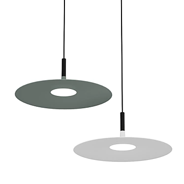 ZISIZ Metal Table Lamp E27 3D model image 1 