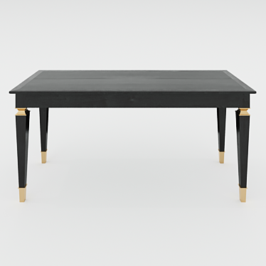 Soul Wood SP-007: The Ultimate Working Table 3D model image 1 