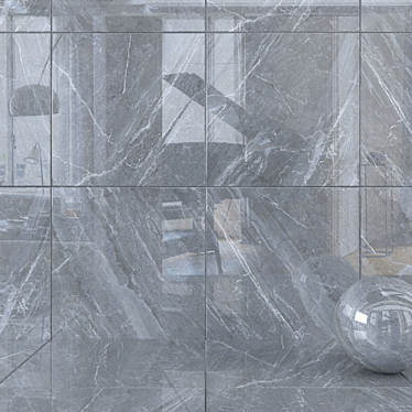 Mainstone Moon Marble Wall Tiles 3D model image 1 