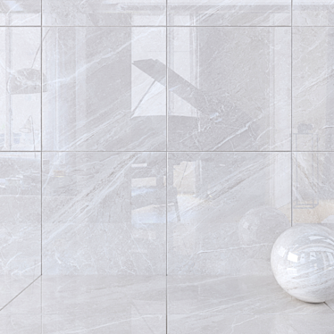 Mainstone Oat Marble Wall Tiles: Multi-texture, High-definition, No Plug-in 3D model image 1 