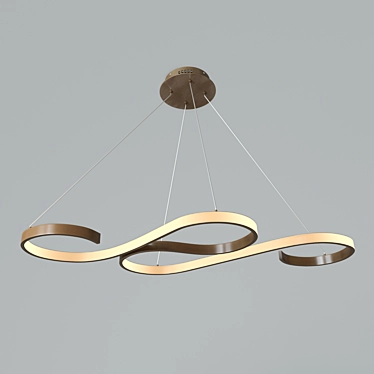Designer Chandelier Laguna - Perfect Interior Lighting 3D model image 1 