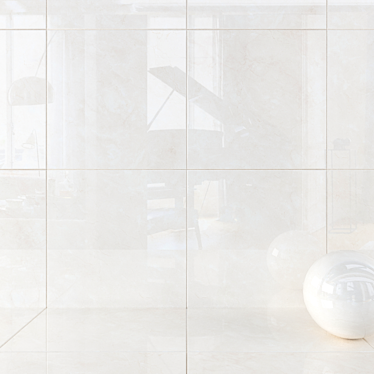 MUSEUM Sunshine: HD Textured Marble Wall Tiles 3D model image 1 