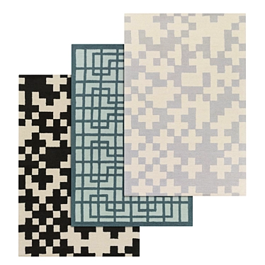 Versatile Carpet Set: High-Quality Textures & Multiple Options 3D model image 1 