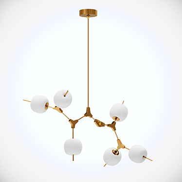 Title: Modern Style Chandelier 3D model image 1 