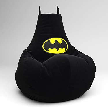 Batman Armchair Bag: Comfort and Style On-the-Go 3D model image 1 