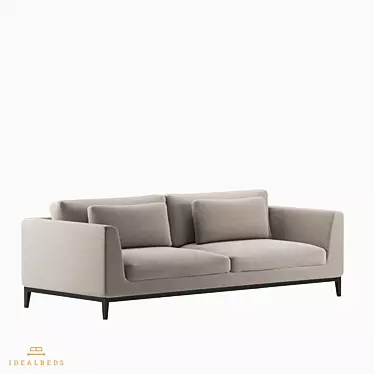 Italian-Inspired Om Italia Sofa 3D model image 1 